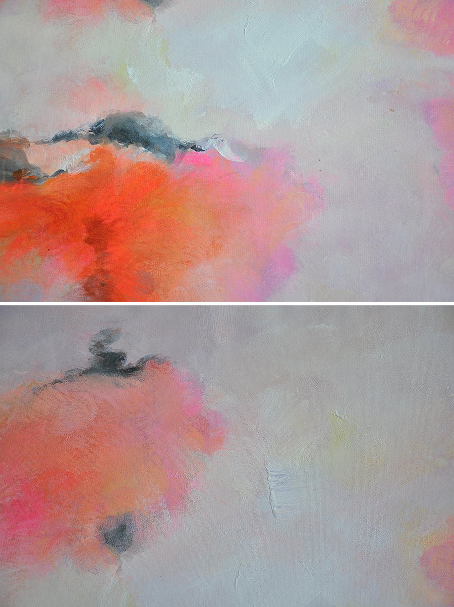 Square Abstract Art #YJ4A